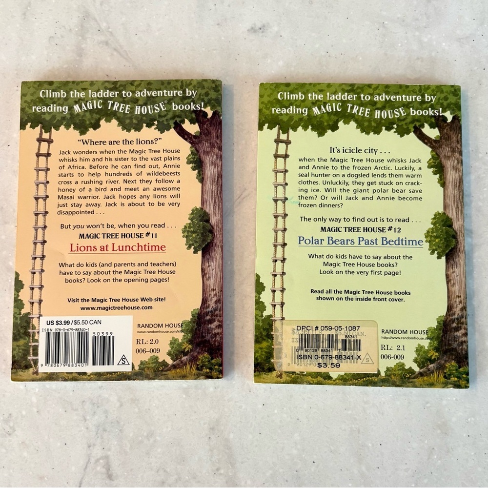 Magic Tree House Book Set by Mary Pope Osbourne Paperback Bundle (6 Books Total) - Picture 6 of 11
